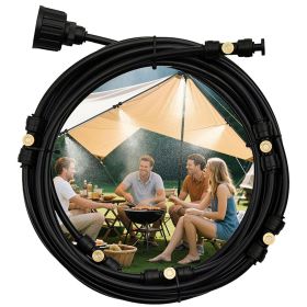 Misters For Outside Patio Outdoor Misting Cooling System For Patio Garden Greenhouse Trampoline (Option: 15meter)